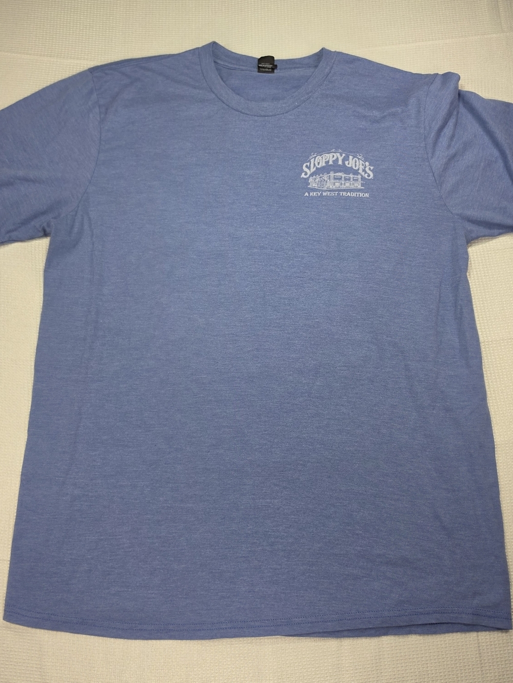 Sloppy Joe's A Key West Tradition Blue Short Sleeve Tee XL